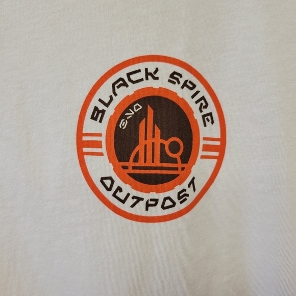 Star Wars Black Spire Outpost Galaxy Edge t-shirt L - Picture 3 of 7